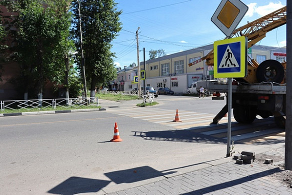 В Родниках появился второй светофор